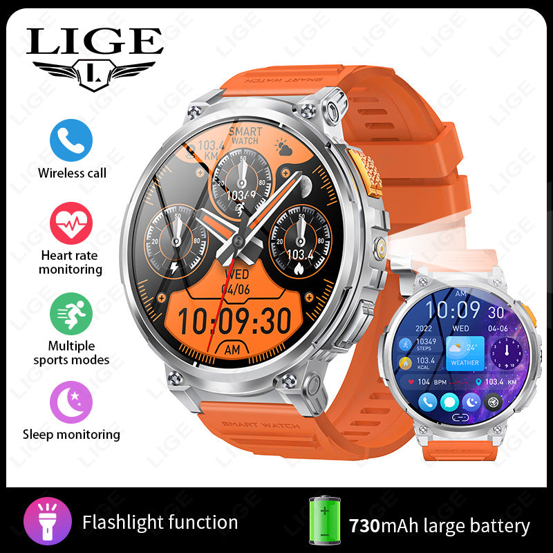 Smartwatch K66 Outdoor z Latarką