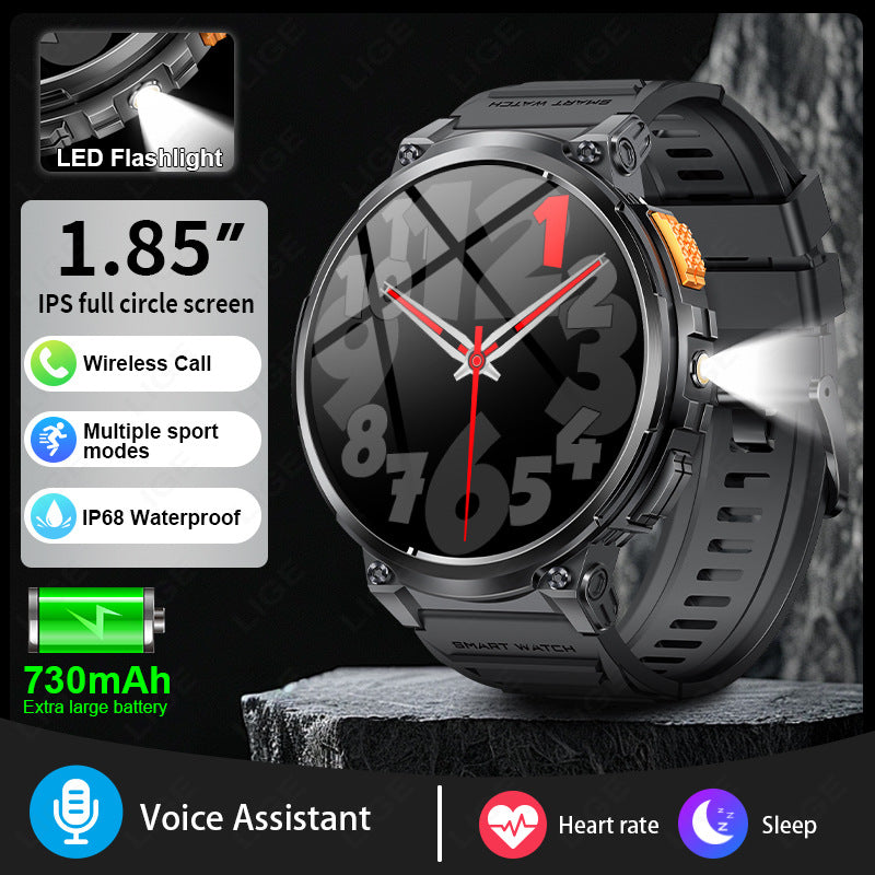 Smartwatch K66 Outdoor z Latarką