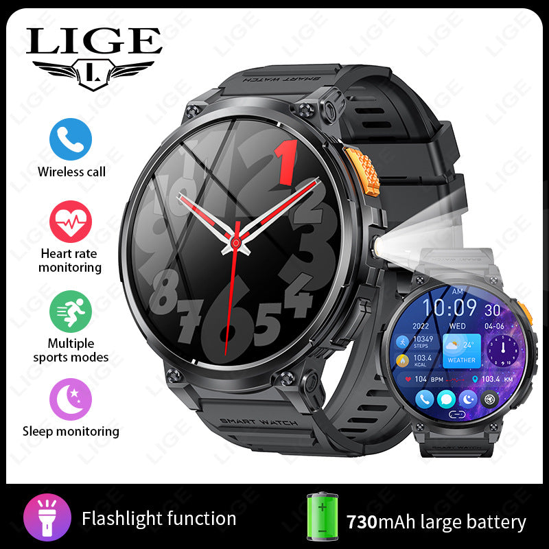 Smartwatch K66 Outdoor z Latarką