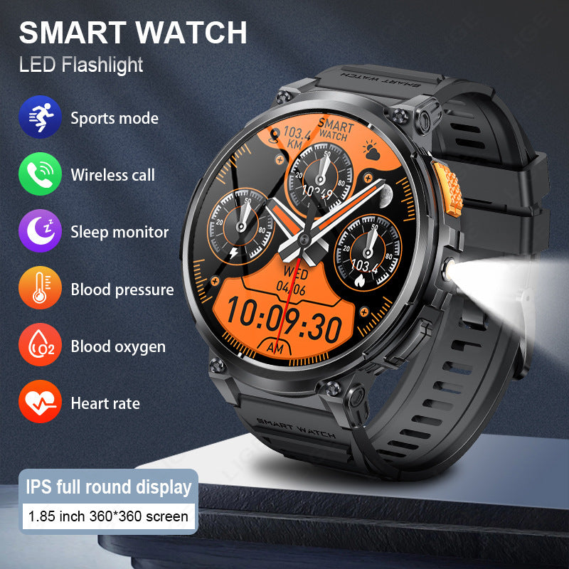 Smartwatch K66 Outdoor z Latarką