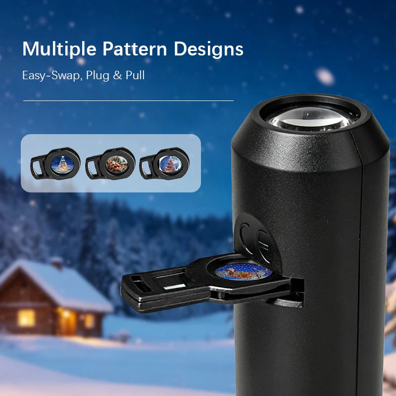 Mini Projektor LED USB na Elastycznym Ramieniu – Ocean