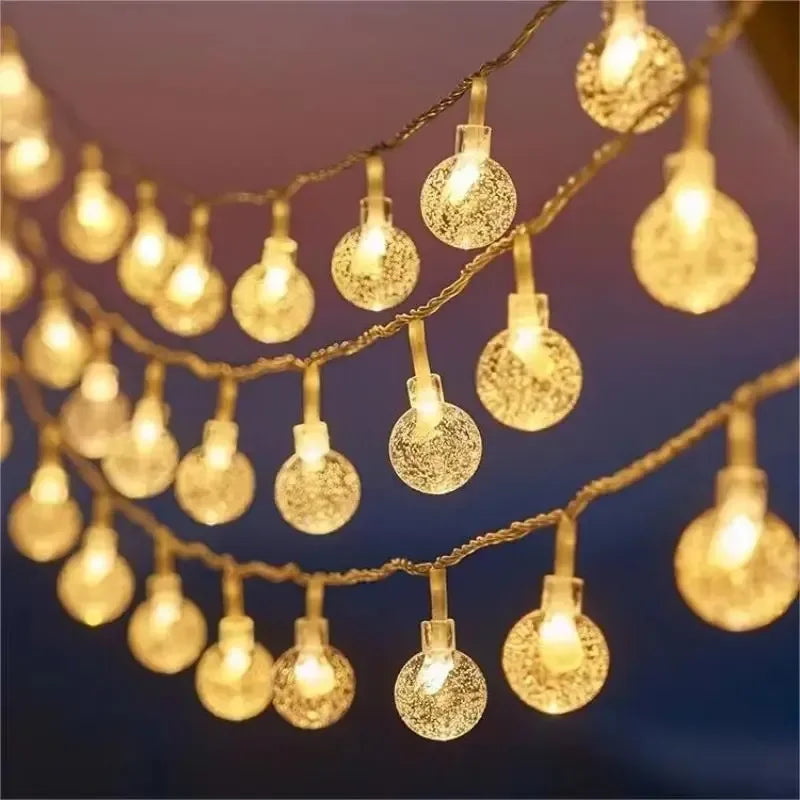 Girlanda Świąteczna LED 3 m – 20 LED, Śnieżynki i Renifery